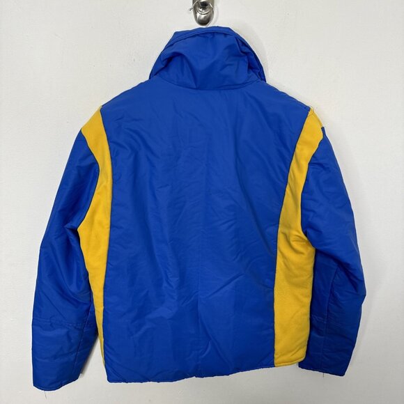 Vintage Rice Sports Wear Men 44 L Blue 70s Cafe Racer Jacket Blue Preppy - Picture 4 of 6